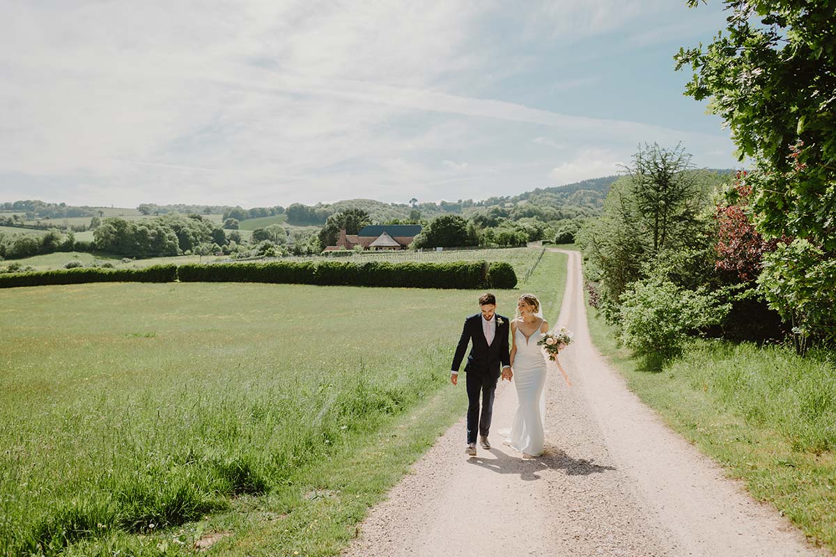 Rural Spring wedding