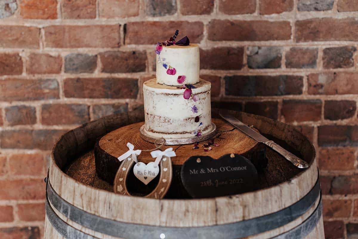 Elopement Wedding Cake