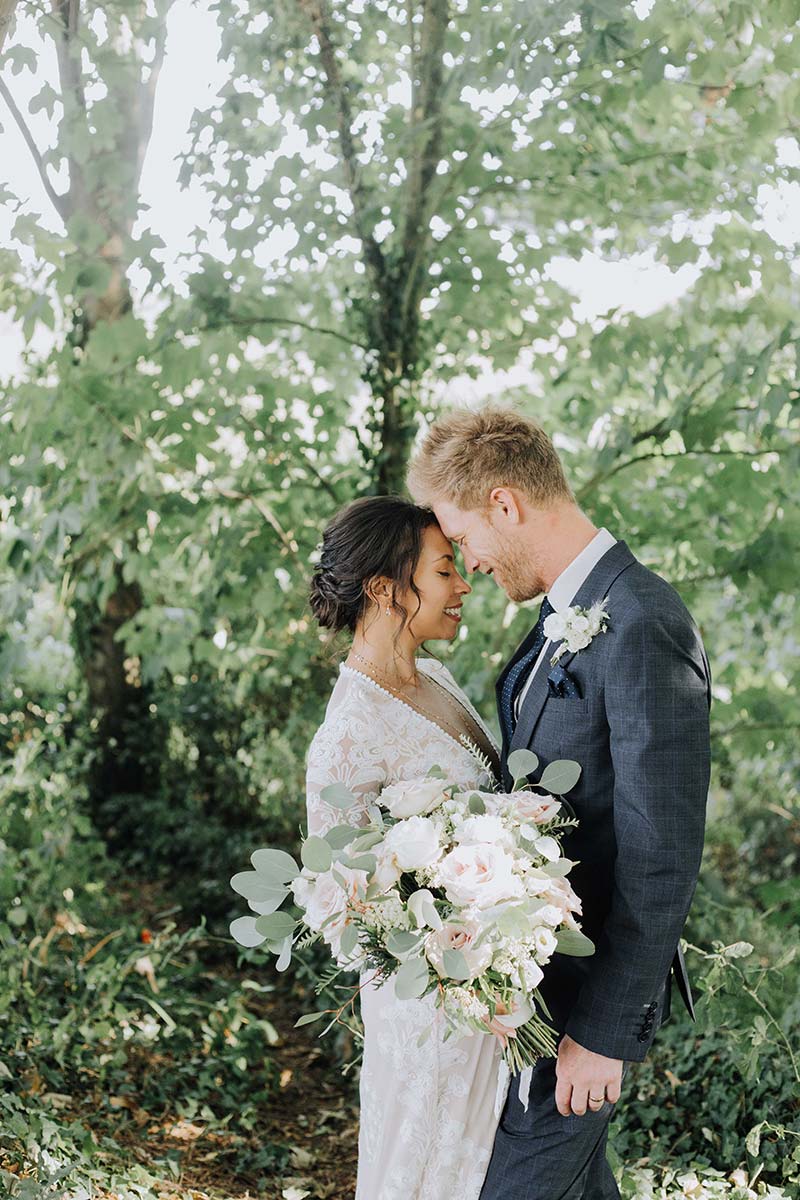 Elopement Wedding Embrace