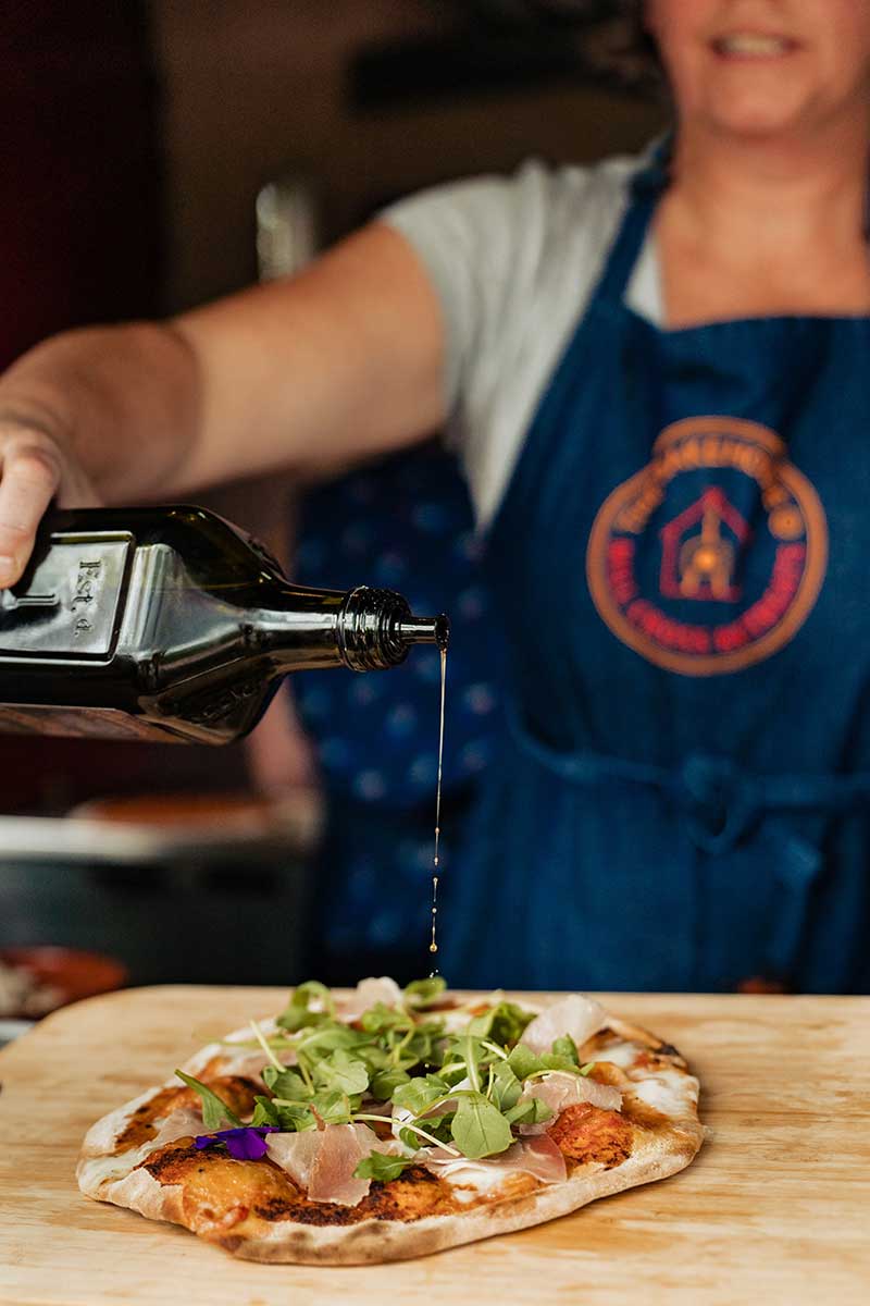 Wedding Pizza Van