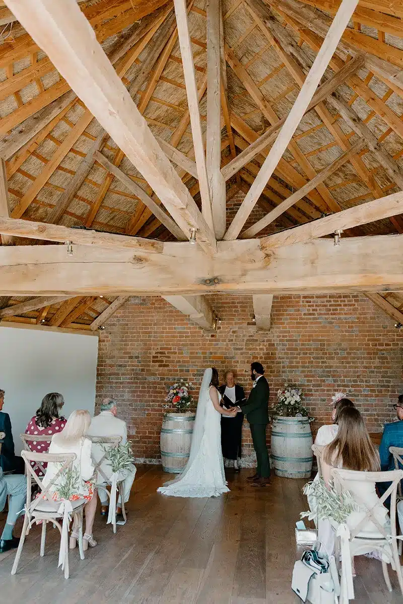 Brickhouse Vineyard Elopement Barn Wedding Venue
