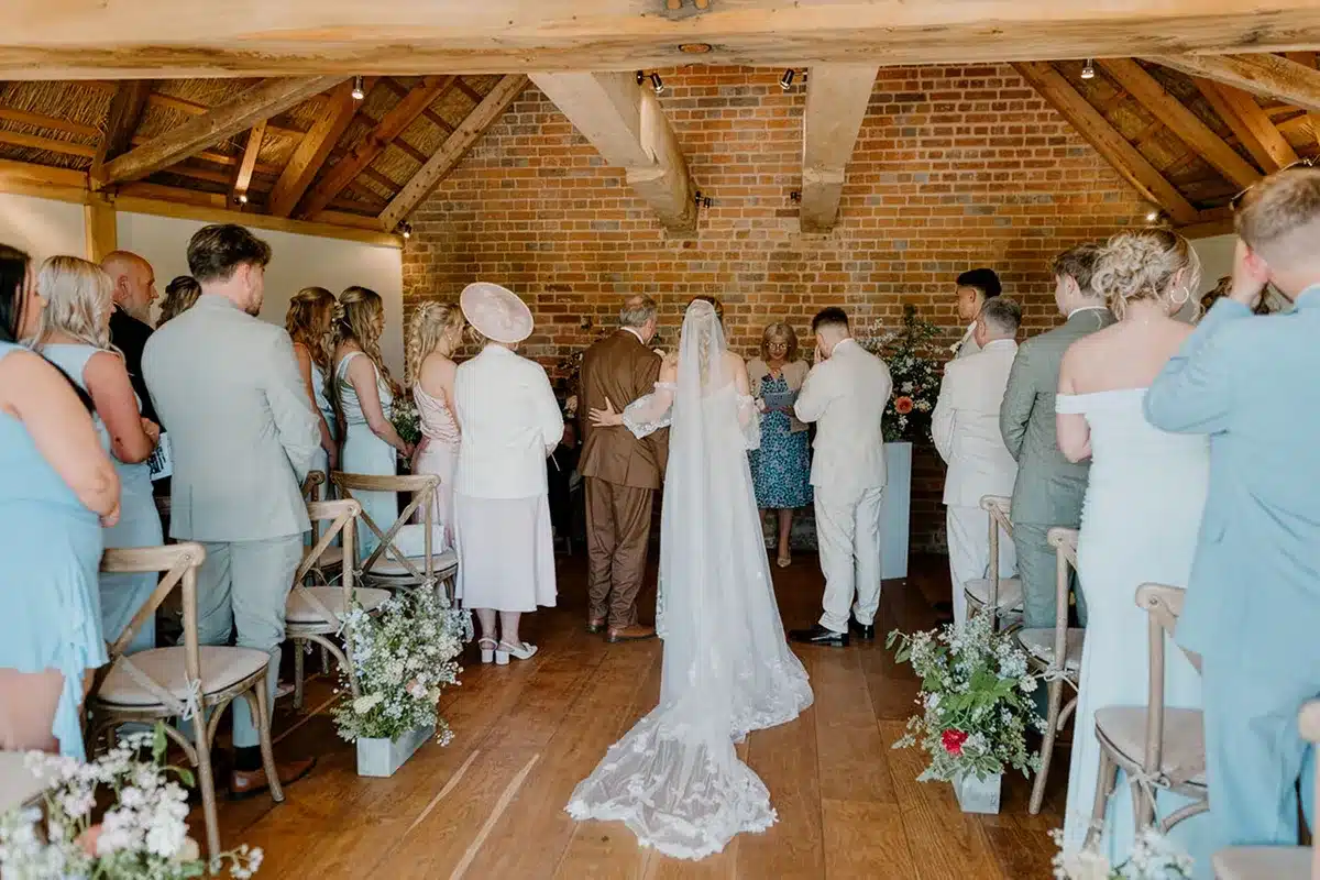 Small Wedding Ceremony In Devon Countryside Near Exeter Firefly Upscaler 2x Scale
