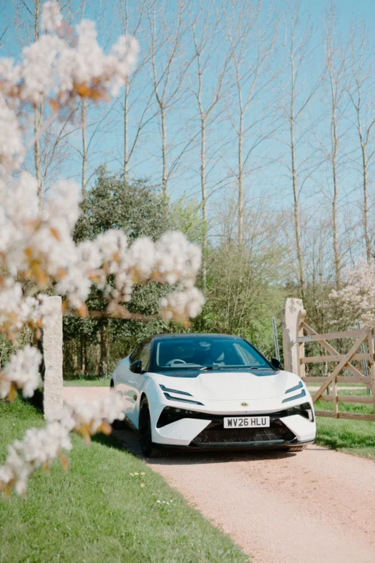 Lotus Emeya Wedding Car Experience
