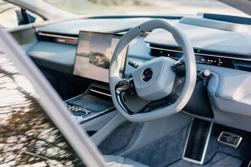 Lotus Wedding Car Interior