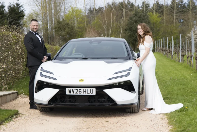 Lotus Emeya Wedding Venue Car Devon